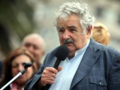 El presidente de Uruguay, José Mujica, destacó por otro lado la "notoria voluntad política" del Gobierno brasileño de la presidente Dilma Rousseff por "favorecer la integración" con Uruguay. EFE/Archivo