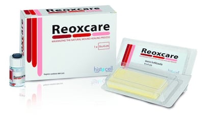 Los nuevos apósitos Reoxcare.