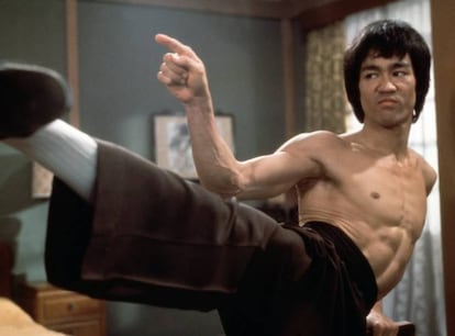 Bruce Lee, shortly before his death.