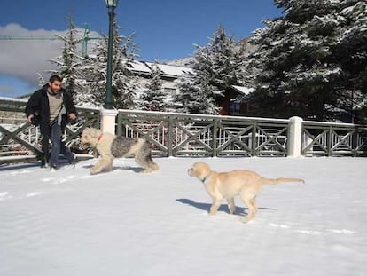 Nieve en Sierra Nevada