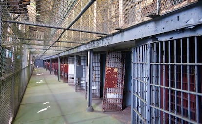 Galería de la penitenciaría de west Virginia (EE UU) que aparece en la serie 'Castle Rock', la serie que emite Movistar +.