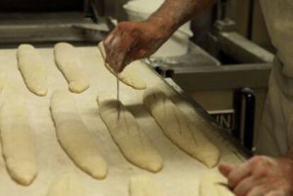 L'obrador del Forn Sant Josep.