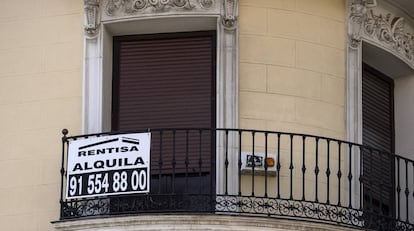 Vivienda en alquiler en el centro de Madrid.