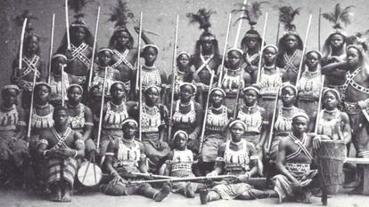 Imagen de archivo de las Dahomey.