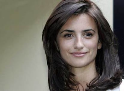 La actriz Penélope Cruz, en Madrid.