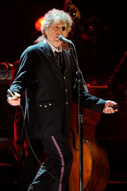 En la gala actuó Bob Dylan, entre otras sorpresas.