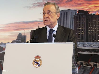 Florentino Pérez, presidente do Real Madrid e da nova Superliga europeia.