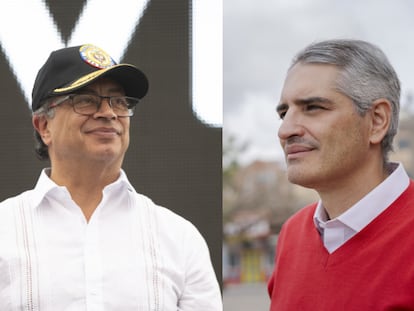 Gustavo Petro y Andrés Julián Rendón.