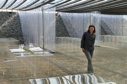 La cocinera Fina Puigdevall en la Carpa Les Cols.