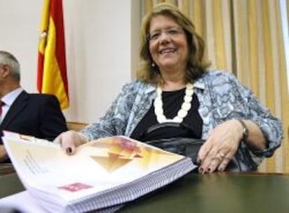 La presidenta de la CNMV, Elvira Rodr&iacute;guez. 