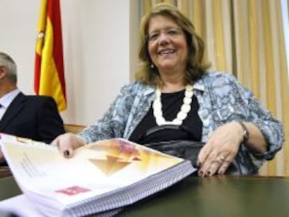 La presidenta de la CNMV, Elvira Rodr&iacute;guez. 