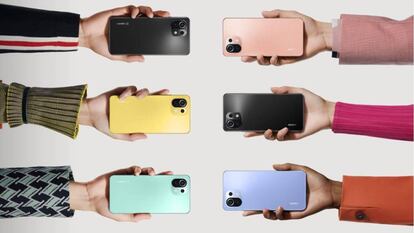 Colores del Xiaomi Mi 11 Lite