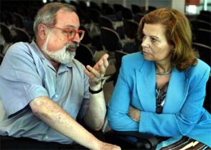 Fernando Savater y Carmen Riera.