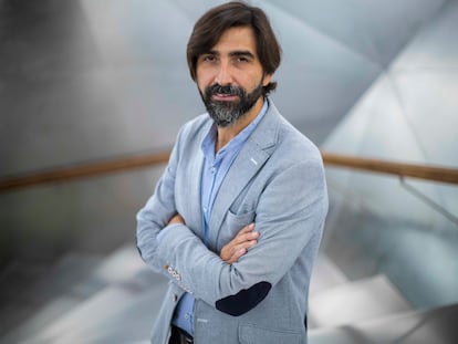 Antonio Pérez, jefe de oncología infantil del hospital Universitario de La Paz, en Caixaforum, en Madrid.