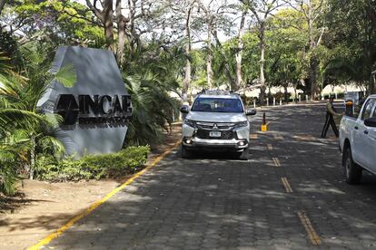 Fachada del Instituto Centroamericano de Administración de Empresas (INCAE), en Managua (Nicaragua).