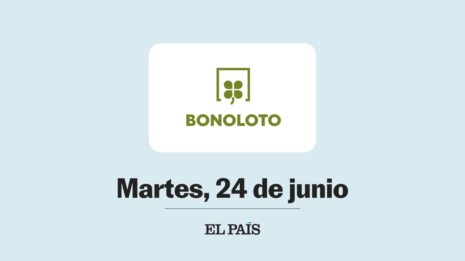 Bonoloto: comprobar sorteo del martes 24 de junio