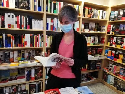 Marina San Martín es una de las dueñas de la librería Cervantes y Compañía.