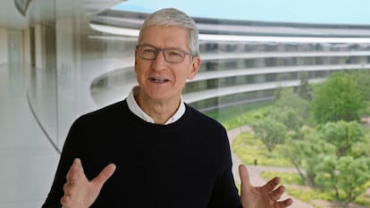 El consejero delegado de Apple, Tim Cook.