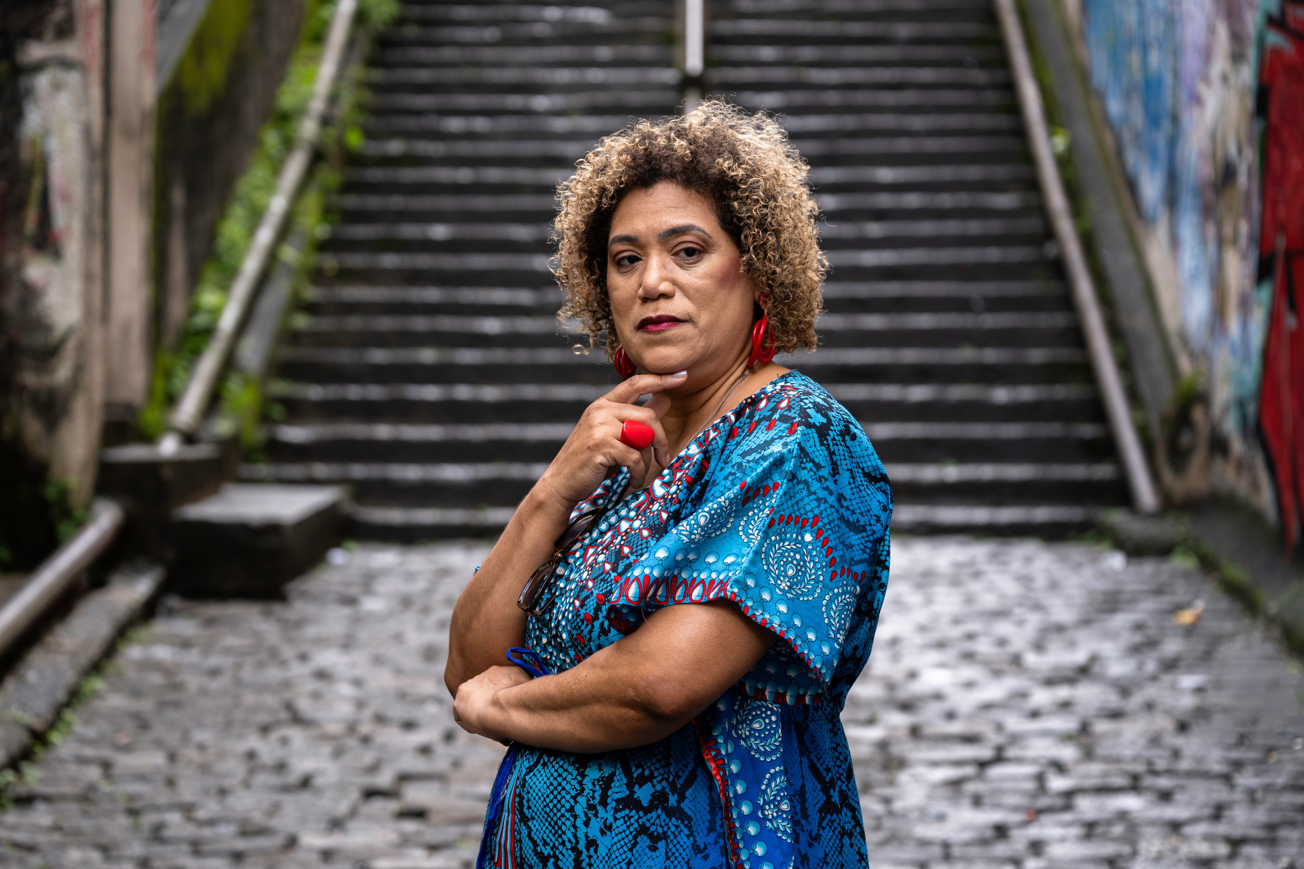 Andrea da Silva Amaral en Río de Janeiro.