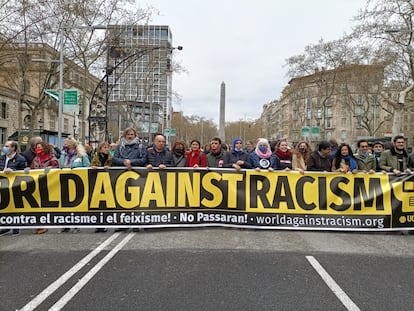 Día Internacional Contra el Racismo en Barcelona