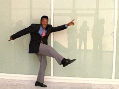 Pelé, fotografiado en Sevilla el pasado miércoles.