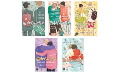 Saga Heartstopper de Alice Oseman.