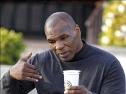 El boxeador Mike Tyson