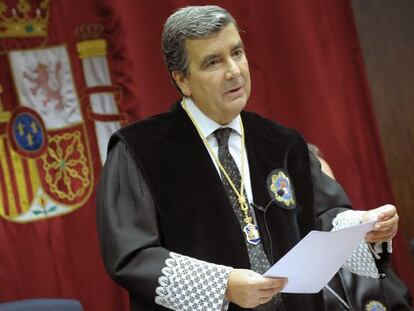 Fotograf&iacute;a de archivo del presidente del Tribunal Superior de Justicia de Navarra, Juan Manuel Fern&aacute;ndez.