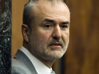 El fundador de Gawker Nick Denton en el juicio.