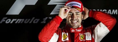 Fernando Alonso, piloto de Ferrari.