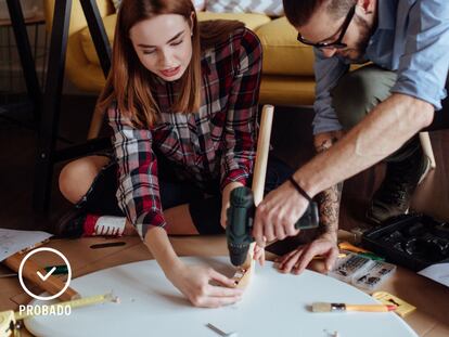 Los taladros permiten acometer un sin fin de tareas de bricolaje en el hogar. GETTY IMAGES