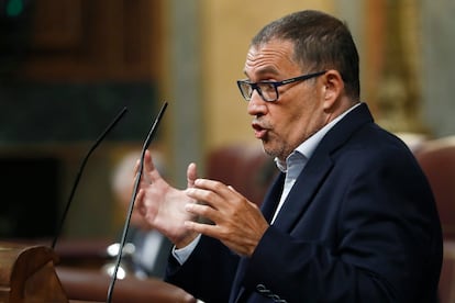 Jaume Alonso Cuevillas, en el Congreso de los Diputados en mayo de 2020.