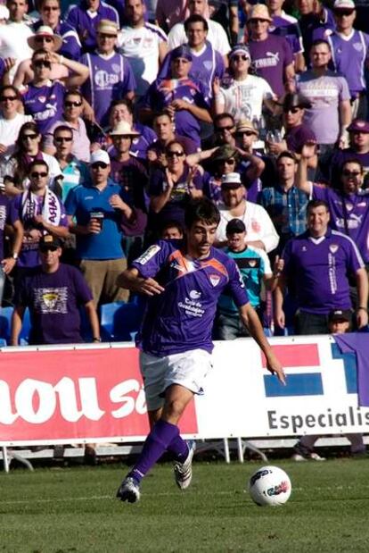 Ernesto, en un partido del Guadalajara.