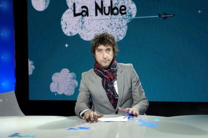 Toni Garrido, presentador del espacio de TVE La nube.