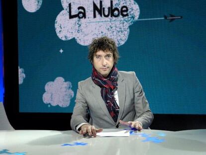 Toni Garrido, presentador del espacio de TVE La nube.