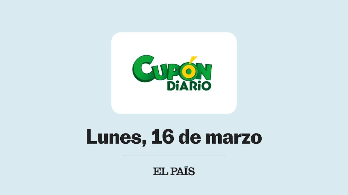 Cupón diario de la ONCE: comprobar sorteo del lunes 16 de marzo