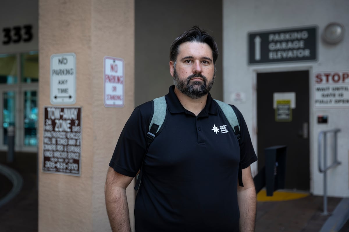 The silent witness to hundreds of detentions in a Florida immigration court