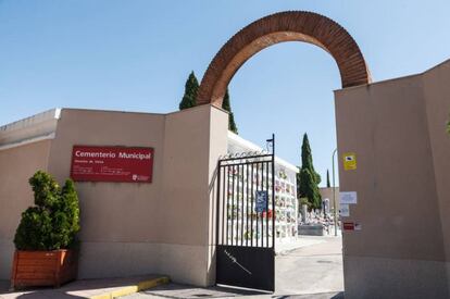 Foto del cementerio municipal de San Sebastián de los Reyes, cedida por IU San Sebastián de los Reyes.