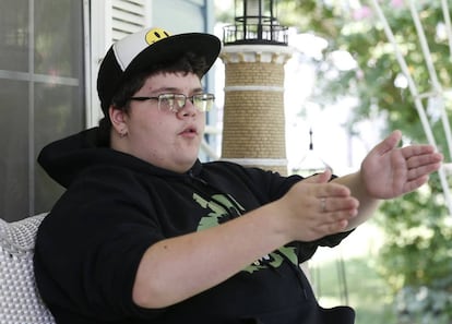 El joven Gavin Grimm, rostro de la batalla por los derechos de los transexuales en EE UU. 