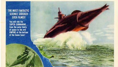 Afiche de 'Atragon', el filme.