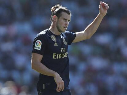Gareth Bale, ante el Celta.