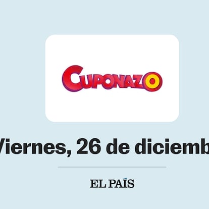 Cuponazo de la ONCE 26 diciembre 2025