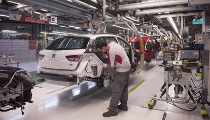 La f&aacute;brica de Seat en Martorell, Barcelona.