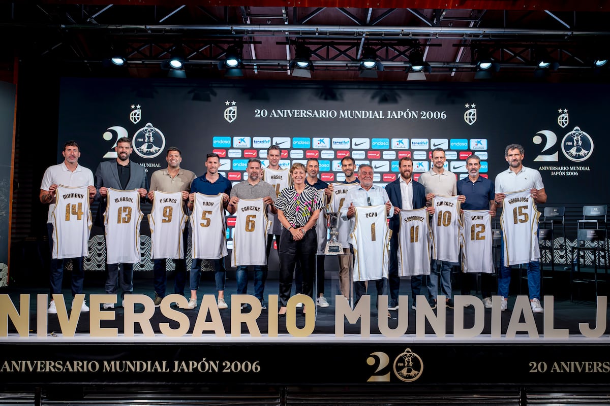 Spain's 2006 Basketball World Champions Reunited After 20 Years