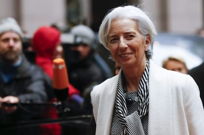 La directora gerente del Fondo Monetario Internacional, Christine Lagarde