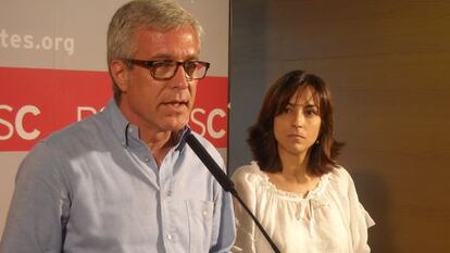 Josep Fèlix Ballesteros y Iolanda Pineda.