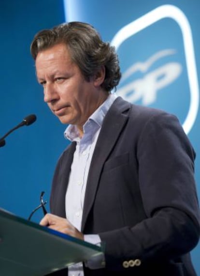 El vicesecretario de Organización del PP, Carlos Floriano.