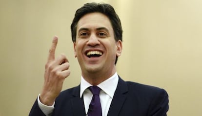 El l&iacute;der de la oposici&oacute;n laborista brit&aacute;nica, Ed Miliband. 