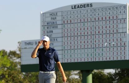 Jordan Spieth, delante del marcador.