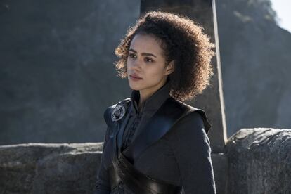 Nathalie Emmanuel como Missandei.